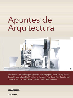 cover image of Apuntes de Arquitectura